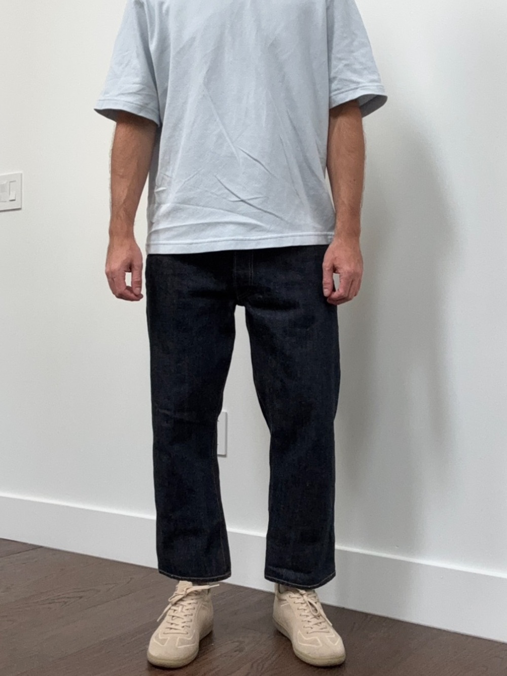 Buck Mason Men’s Japanese Loomstate Selvedge Ford Standard Jean 32x25 Short New
